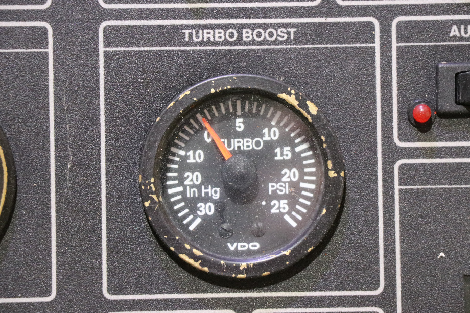 USED RV/MOTORHOME BLUE BIRD WANDERLODGE DASH CLUSTER 72-6092647 FOR SALE RV Components 
