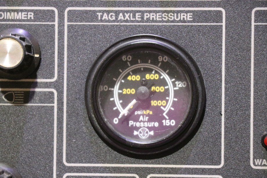 USED BLUE BIRD WANDERLODGE DASH GAUGE & SWITCH CLUSTER RV PARTS FOR SALE RV Components 