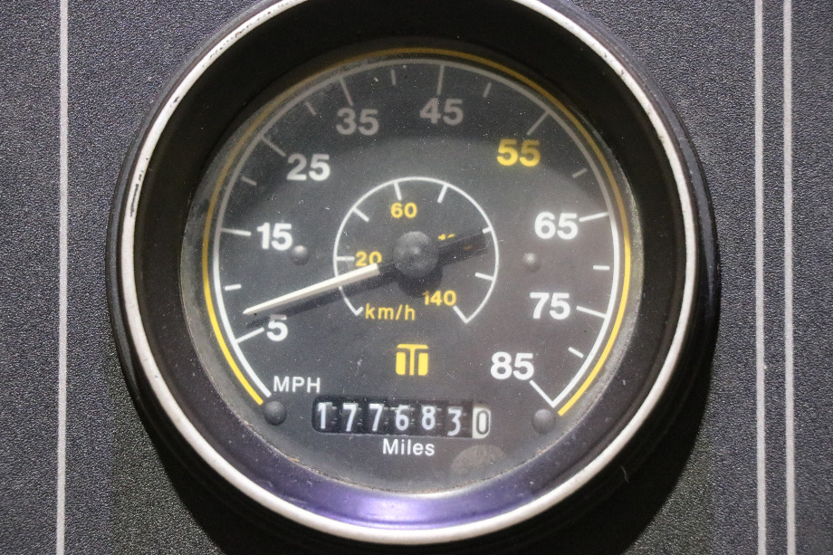 USED BLUE BIRD WANDERLODGE DASH GAUGE & SWITCH CLUSTER RV PARTS FOR SALE RV Components 