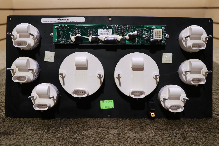 USED MOTORHOME FREIGHTLINER 6960-42174-01 COMPLETE DASH CLUSTER FOR SALE RV Components 