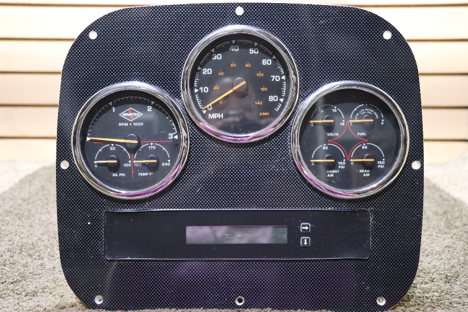 USED COMPLETE SPARTAN DASH GAUGE CLUSTER RV PARTS FOR SALE RV Components 