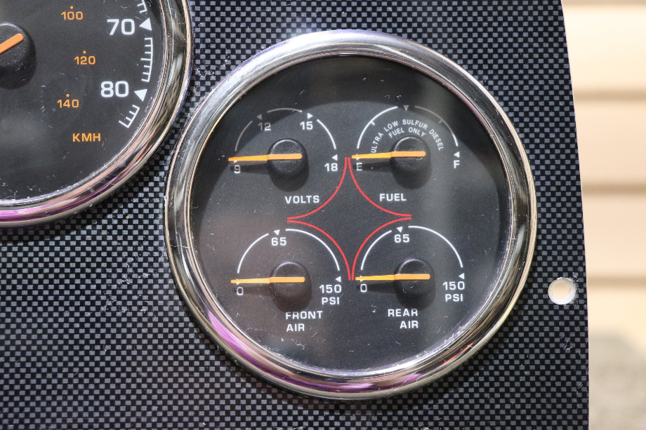 USED COMPLETE SPARTAN DASH GAUGE CLUSTER RV PARTS FOR SALE RV Components 