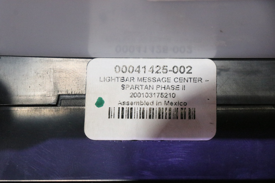 USED COMPLETE SPARTAN DASH GAUGE CLUSTER RV PARTS FOR SALE RV Components 