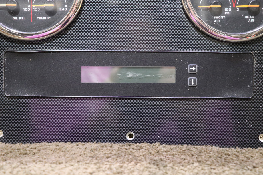 USED COMPLETE SPARTAN DASH GAUGE CLUSTER RV PARTS FOR SALE RV Components 