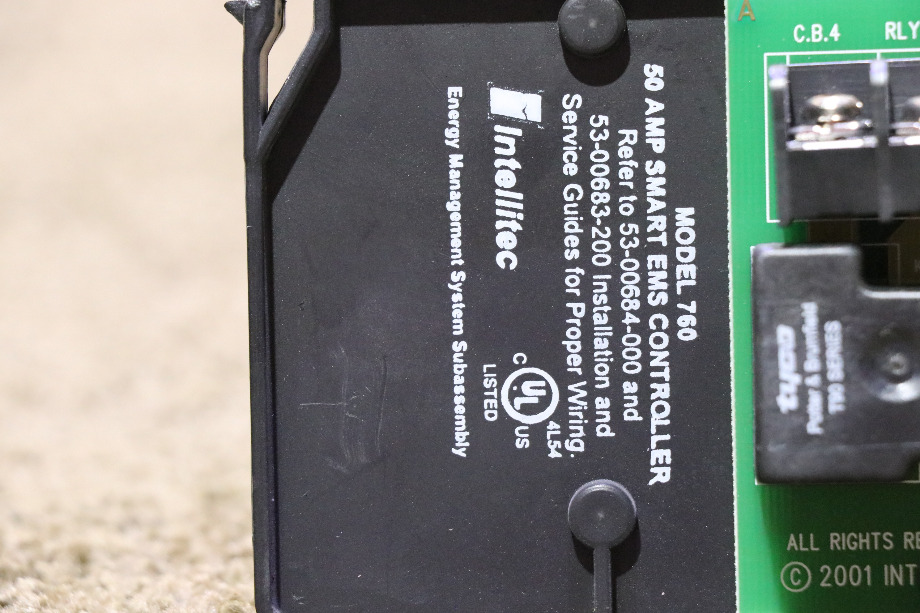 USED RV 00-00683-200 INTELLITEC SMART EMS MODEL 760 BOARD FOR SALE RV Components 