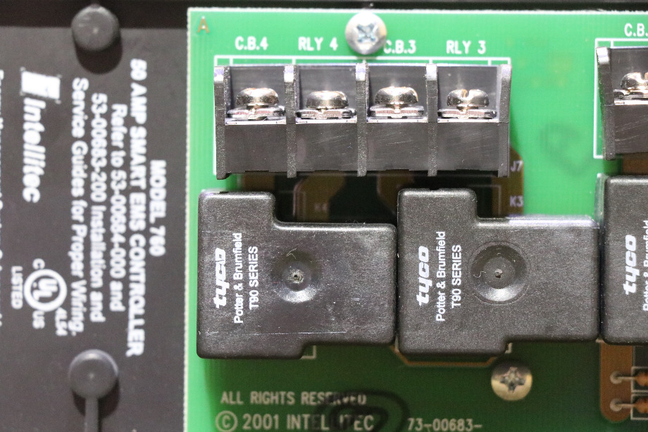 USED RV 00-00683-200 INTELLITEC SMART EMS MODEL 760 BOARD FOR SALE RV Components 