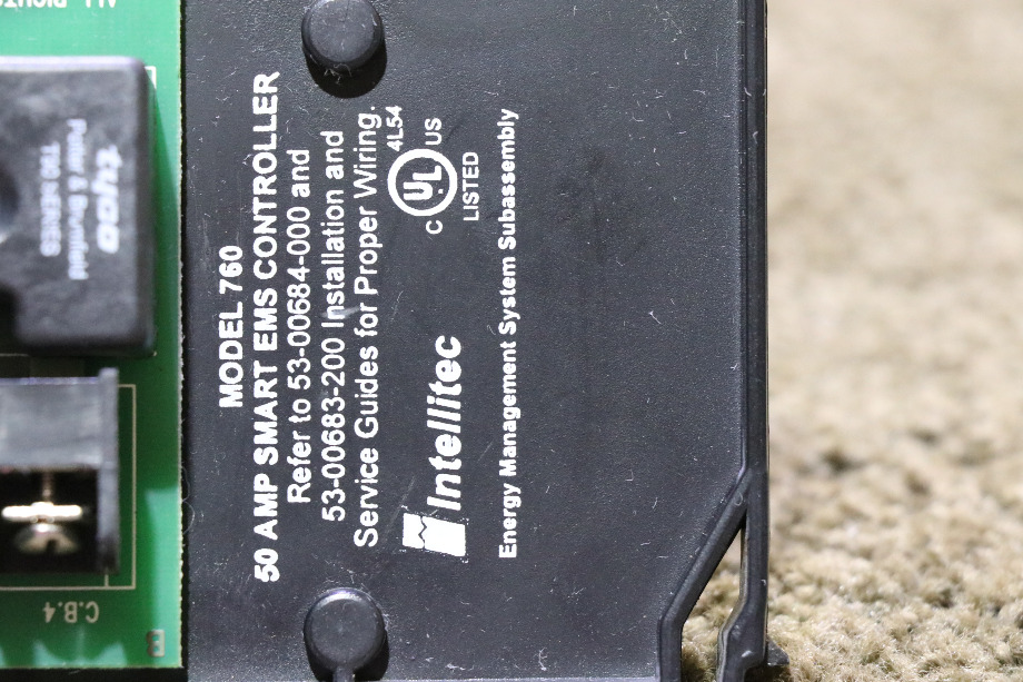 USED RV/MOTORHOME INTELLITEC SMART EMS MODEL 760 BOARD 00-00683-200 FOR SALE RV Components 