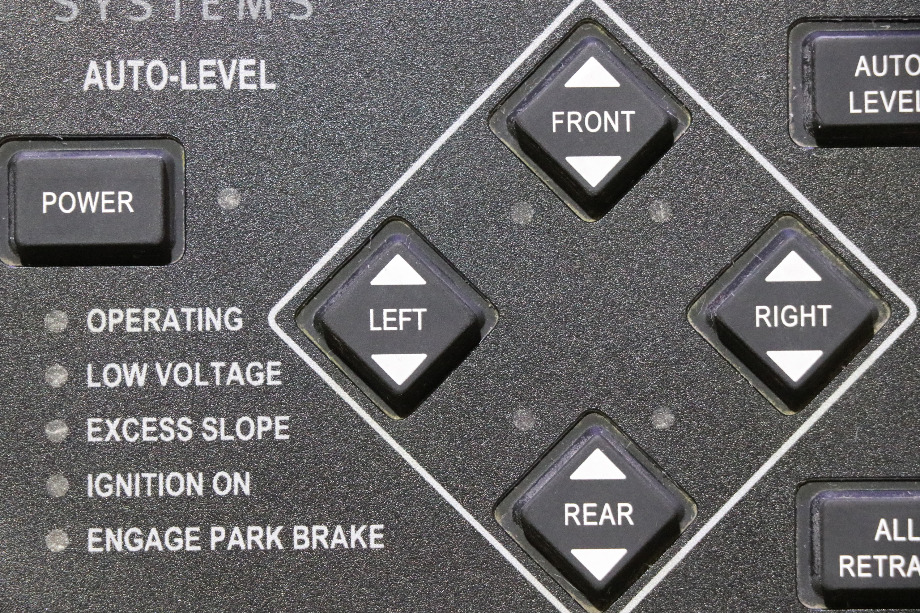 USED EQUALIZER SYSTEMS 3103 TOUCH PAD AND SWITCH DASH PANEL MOTORHOME PARTS FOR SALE RV Components 