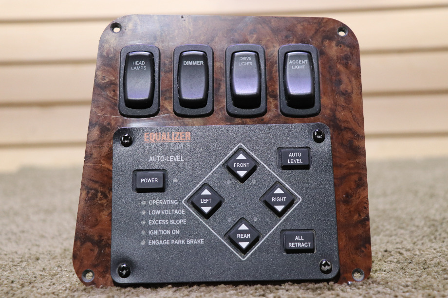 USED EQUALIZER SYSTEMS 3103 TOUCH PAD AND SWITCH DASH PANEL MOTORHOME PARTS FOR SALE RV Components 