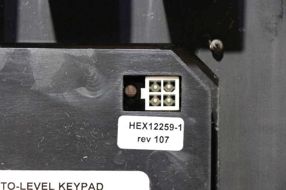 USED EQUALIZER SYSTEMS 3103 TOUCH PAD AND SWITCH DASH PANEL MOTORHOME PARTS FOR SALE RV Components 
