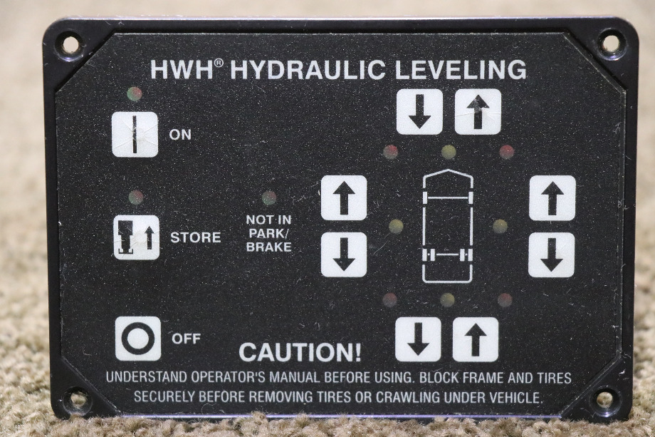 USED RV AP31350 HWH HYDRAULIC LEVELING TOUCH PAD FOR SALE RV Components 