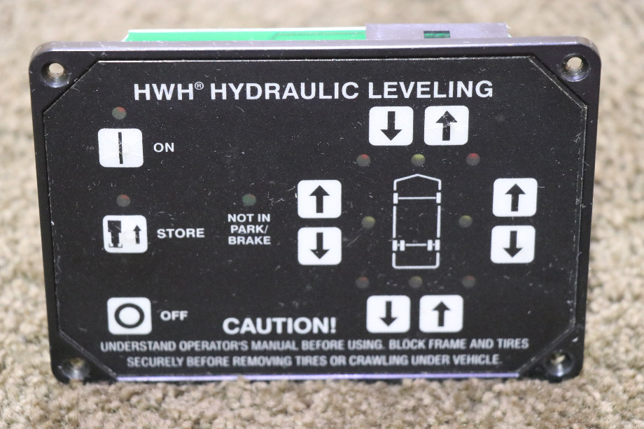 USED RV AP31350 HWH HYDRAULIC LEVELING TOUCH PAD FOR SALE RV Components 