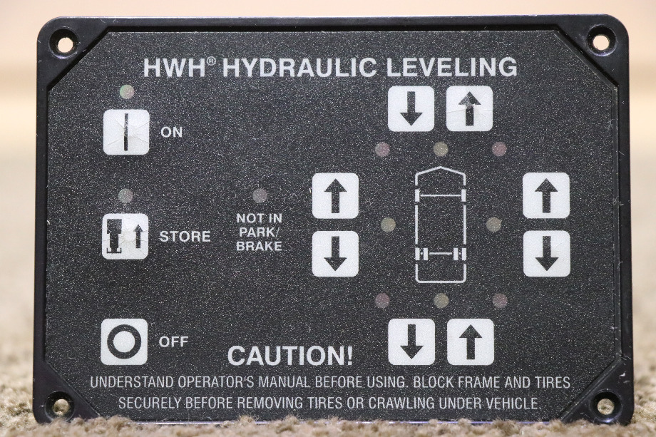 USED RV AP31350 HWH HYDRAULIC LEVELING TOUCH PAD FOR SALE RV Components 
