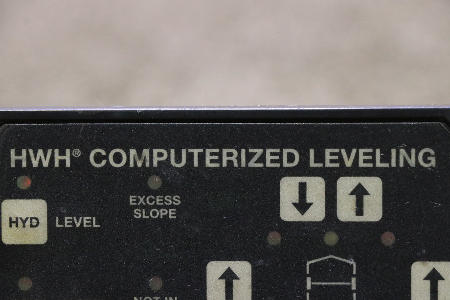 USED MOTORHOME HWH COMPUTERIZED LEVELING AP23304R4 TOUCH PAD FOR SALE RV Components 