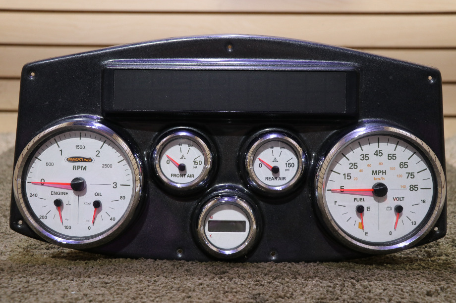 USED MOTORHOME COMPLETE FREIGHTLINER DASH GAUGE CLUSTER FOR SALE RV Components 