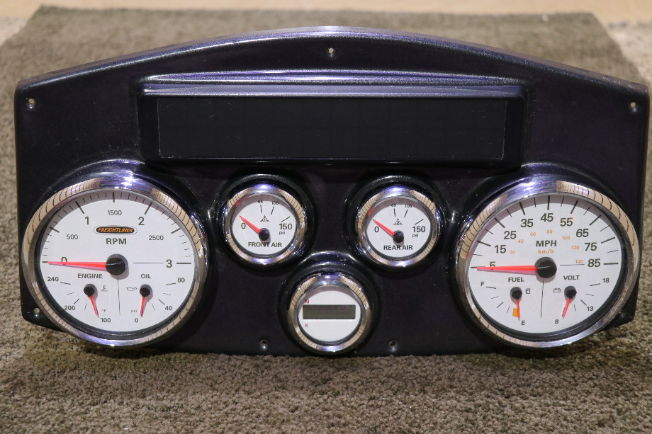 USED MOTORHOME COMPLETE FREIGHTLINER DASH GAUGE CLUSTER FOR SALE RV Components 