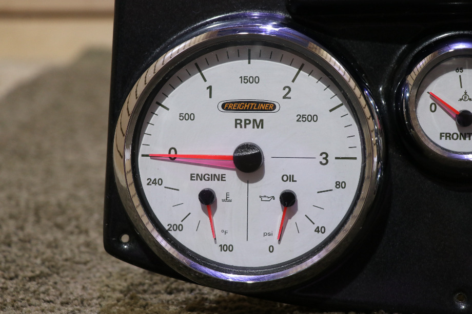 USED MOTORHOME COMPLETE FREIGHTLINER DASH GAUGE CLUSTER FOR SALE RV Components 