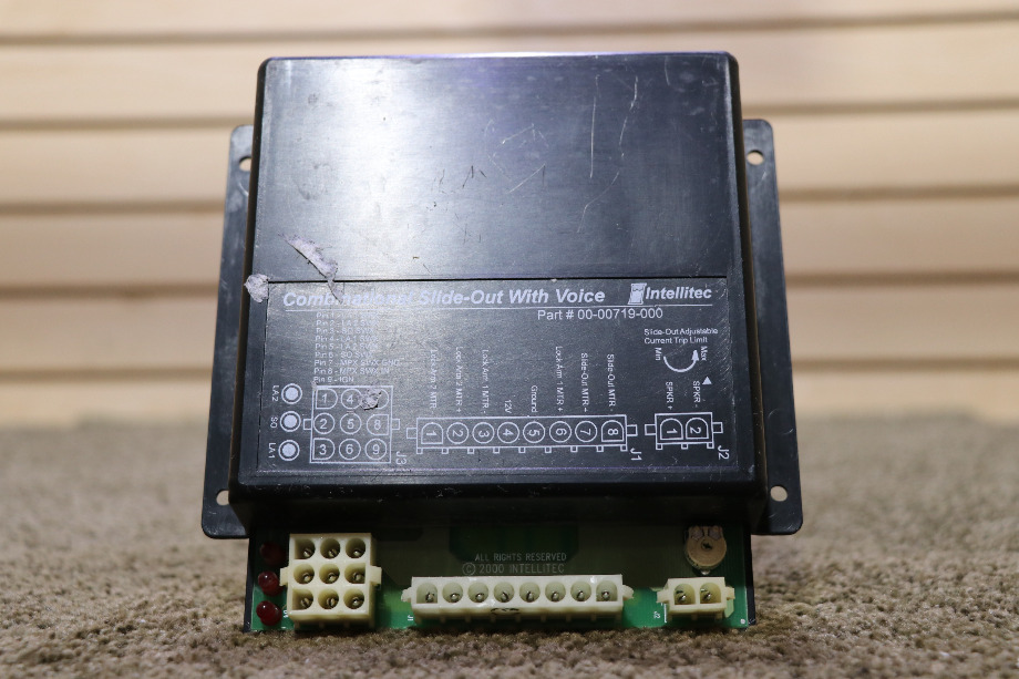 USED INTELLITEC 00-00719-000 COMBINATIONAL SLIDE OUT WITH VOICE MOTORHOME PARTS FOR SALE RV Components 
