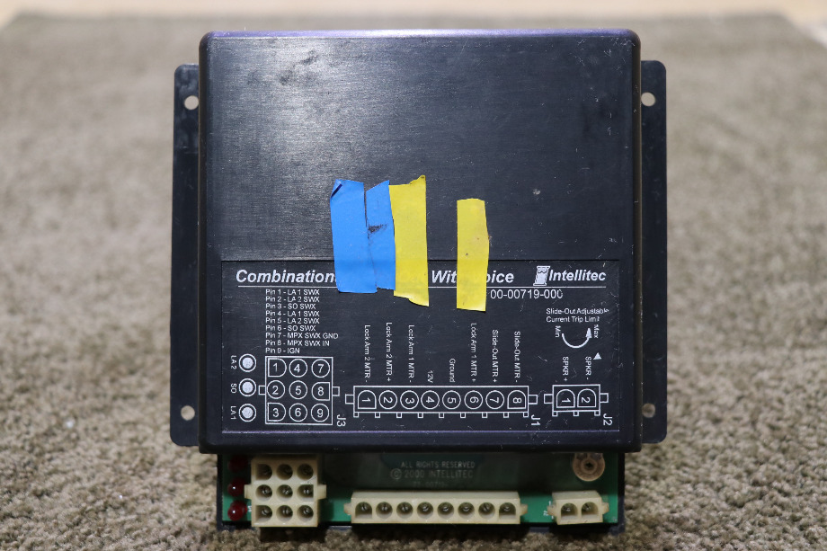 USED RV 00-00719-000 INTELLITEC COMBINATIONAL SLIDE OUT WITH VOICE FOR SALE RV Components 