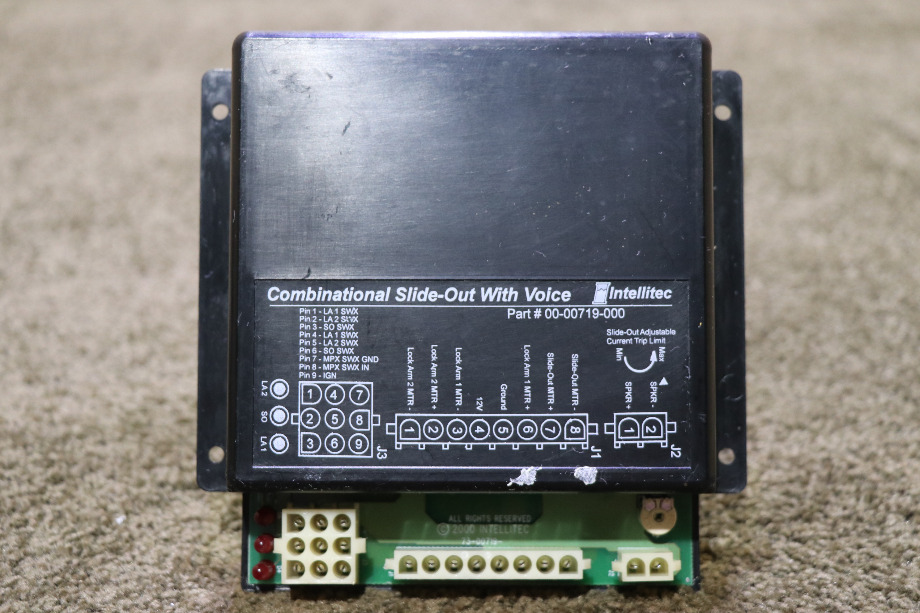USED RV/MOTORHOME INTELLITEC COMBINATIONAL SLIDE OUT WITH VOICE 00-00719-000 FOR SALE RV Components 