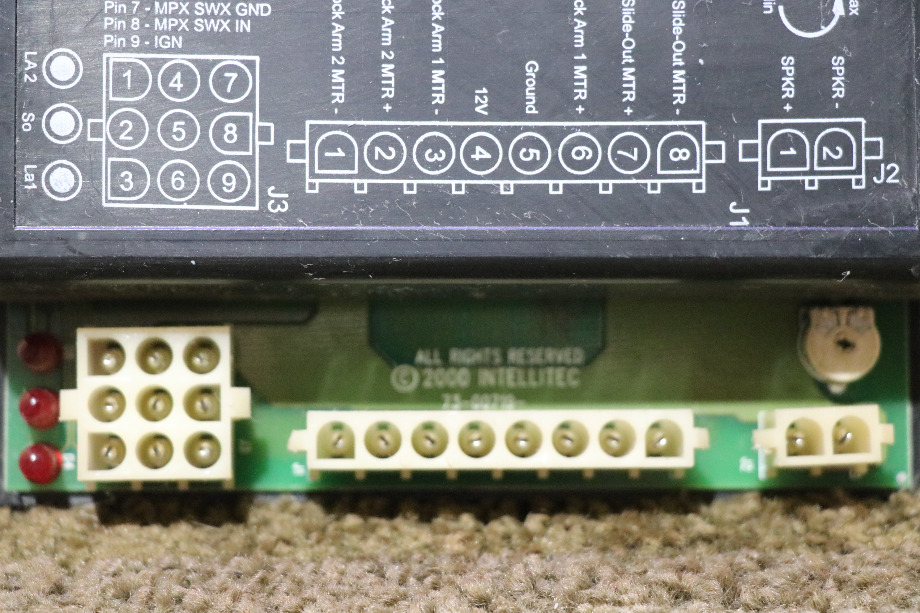 USED INTELLITEC 00-00719-100 COMBINATIONAL SLIDE OUT WITH VOICE MOTORHOME PARTS FOR SALE RV Components 