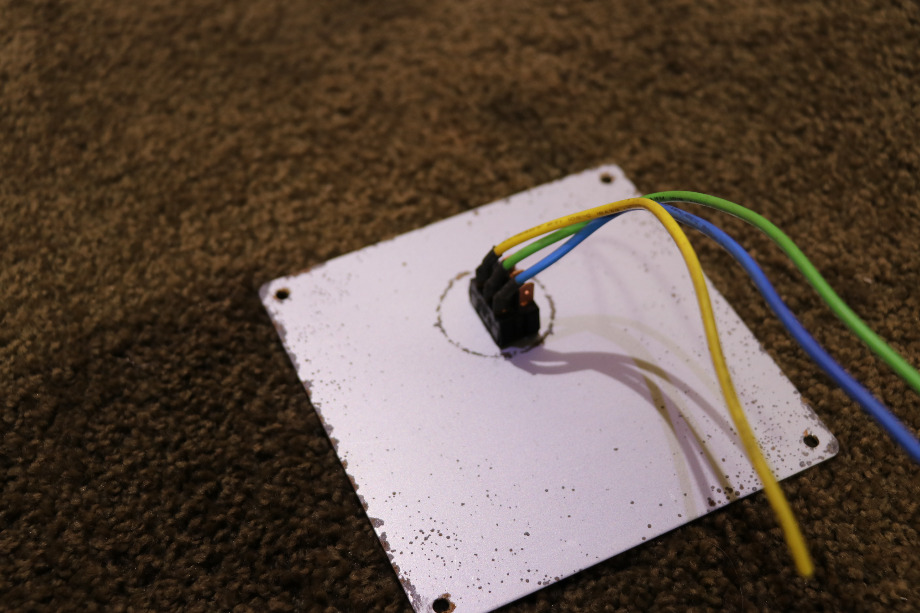 USED SLIDE ROOM CONTROL IN/OUT SWITCH PANEL RV/MOTORHOME PARTS FOR SALE RV Components 