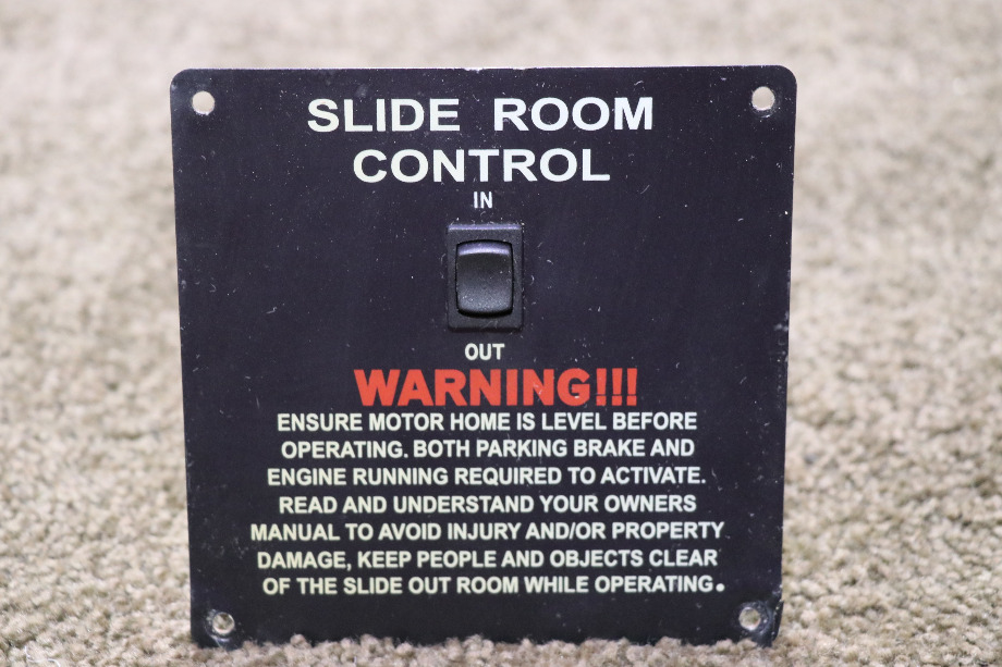 USED RV SLIDE ROOM CONTROL IN/OUT SWITCH PANEL FOR SALE RV Components 
