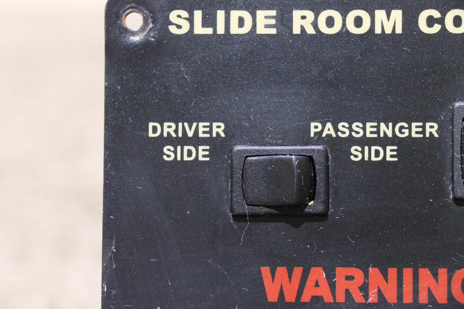 USED MOTORHOME SLIDE ROOM CONTROL DOUBLE SWITCH PANEL FOR SALE RV Components 