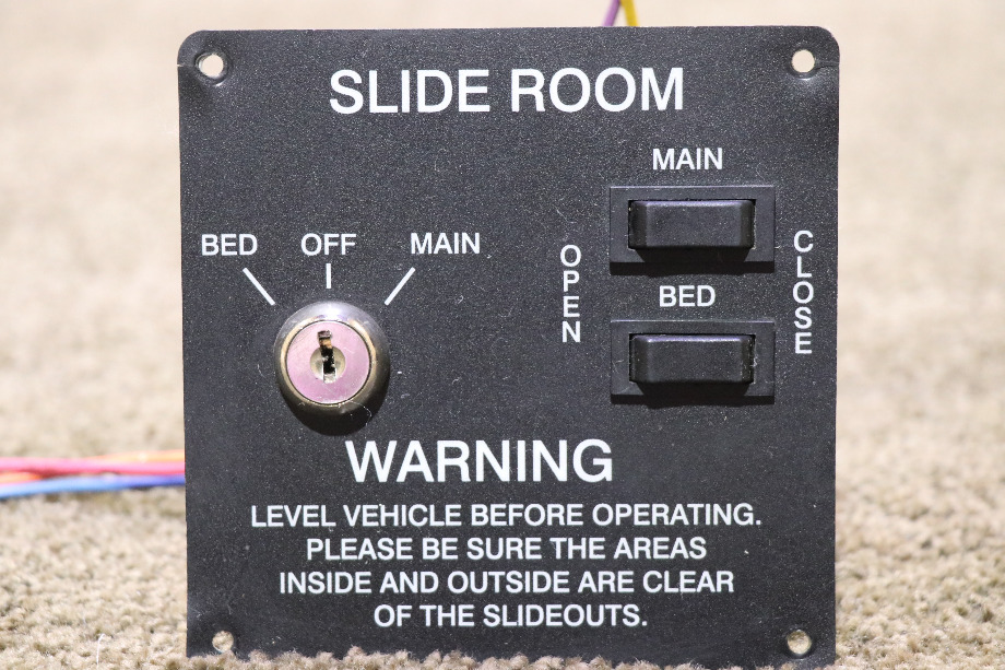 USED A3242BL SLIDE ROOM SWITCH PANEL RV PARTS FOR SALE RV Components 