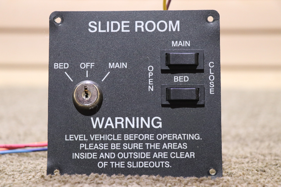 USED A3242BL SLIDE ROOM SWITCH PANEL RV PARTS FOR SALE RV Components 
