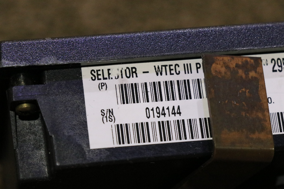USED ALLISON TRANSMISSION SHIFT SELECTOR 29538356 RV/MOTORHOME PARTS FOR SALE RV Components 
