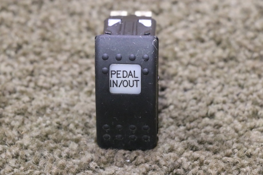USED PEDAL IN / OUT DASH SWITCH VLD1 RV/MOTORHOME PARTS FOR SALE RV Components 