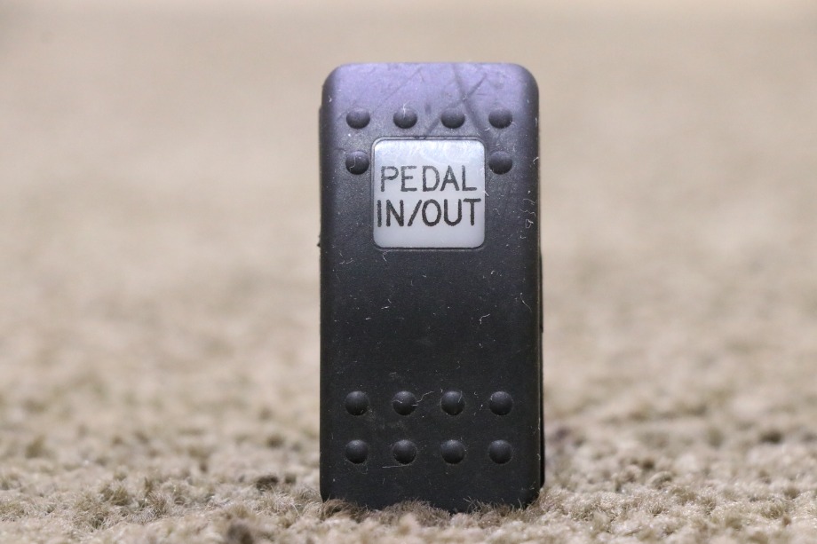 USED MOTORHOME PEDAL IN / OUT VLD1 DASH SWITCH FOR SALE RV Components 