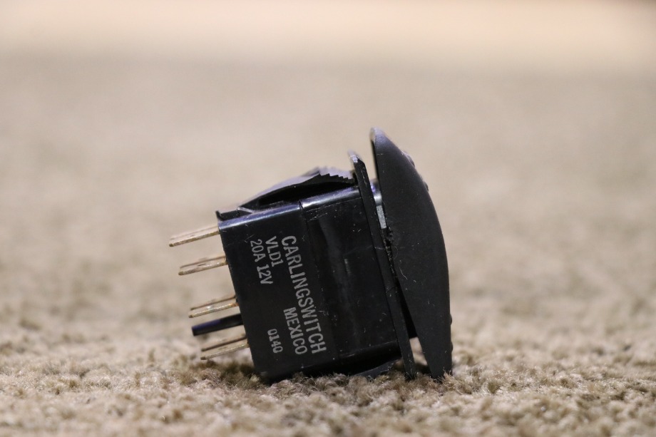 USED MOTORHOME PEDAL IN / OUT VLD1 DASH SWITCH FOR SALE RV Components 