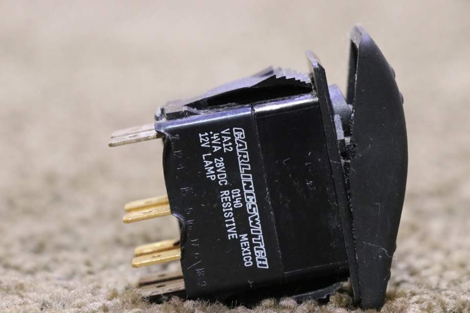 USED ENGINE HEAT DASH SWITCH VA12 RV/MOTORHOME PARTS FOR SALE RV Components 