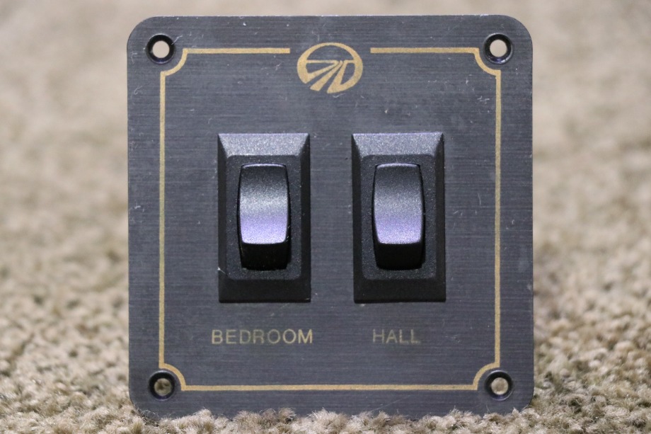 USED RV MONACO BEDROOM / HALL SWITCH PANEL FOR SALE RV Components 