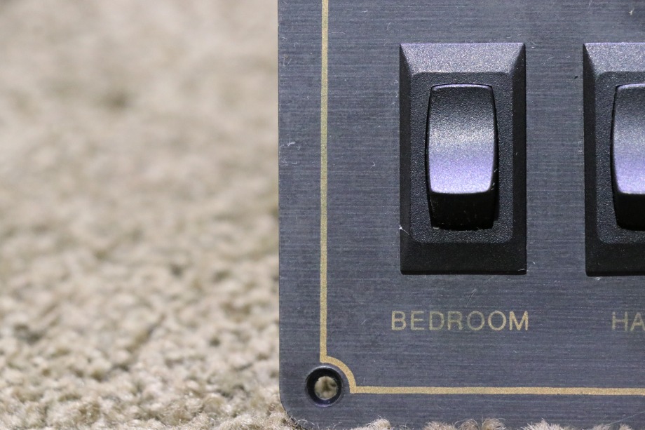 USED RV MONACO BEDROOM / HALL SWITCH PANEL FOR SALE RV Components 