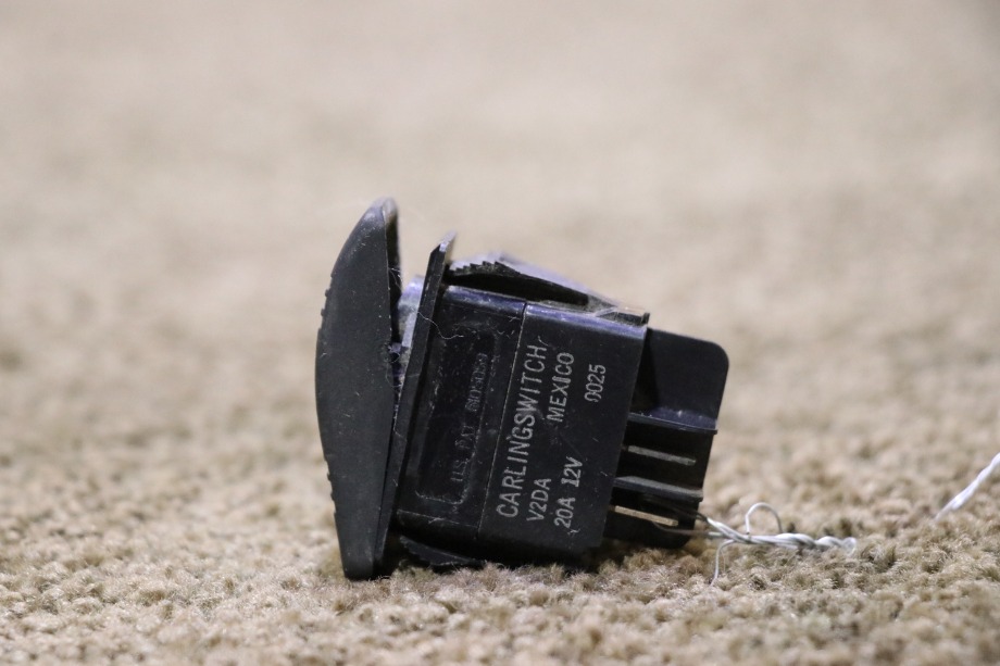 USED BLACK ROCKER SWITCH V2DA RV/MOTORHOME PARTS FOR SALE RV Components 