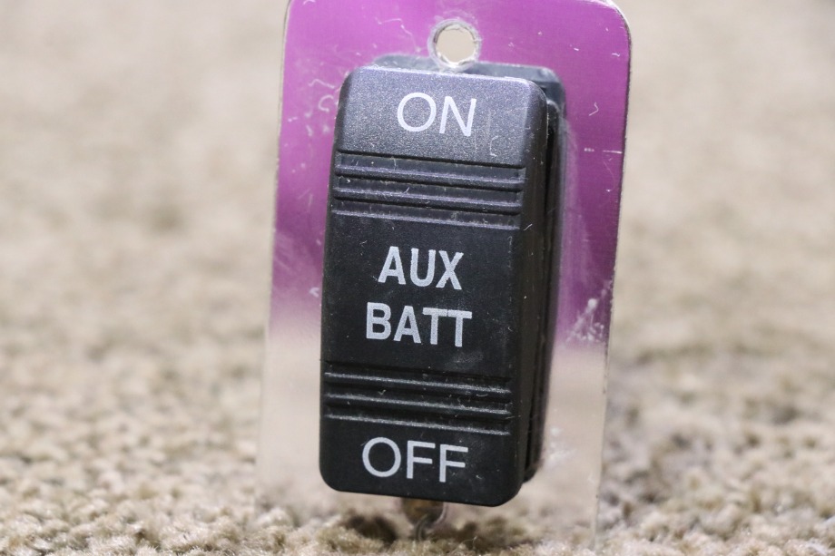 USED ON / OFF AUX BATTERY SWITCH PANEL RV PARTS FOR SALE RV Components 