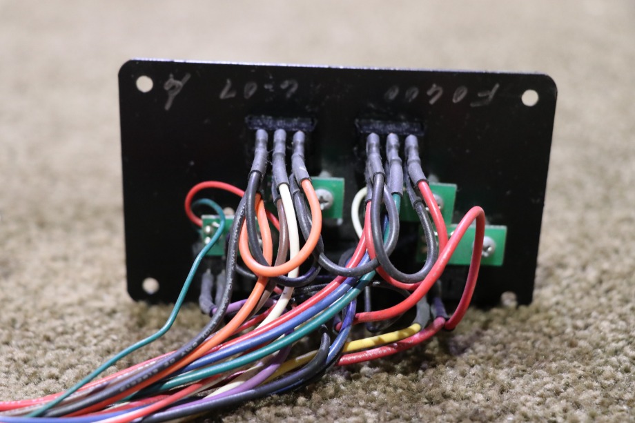 USED RV F91-0600 KIB BATTERY / WATER SWITCH PANEL FOR SALE RV Components 
