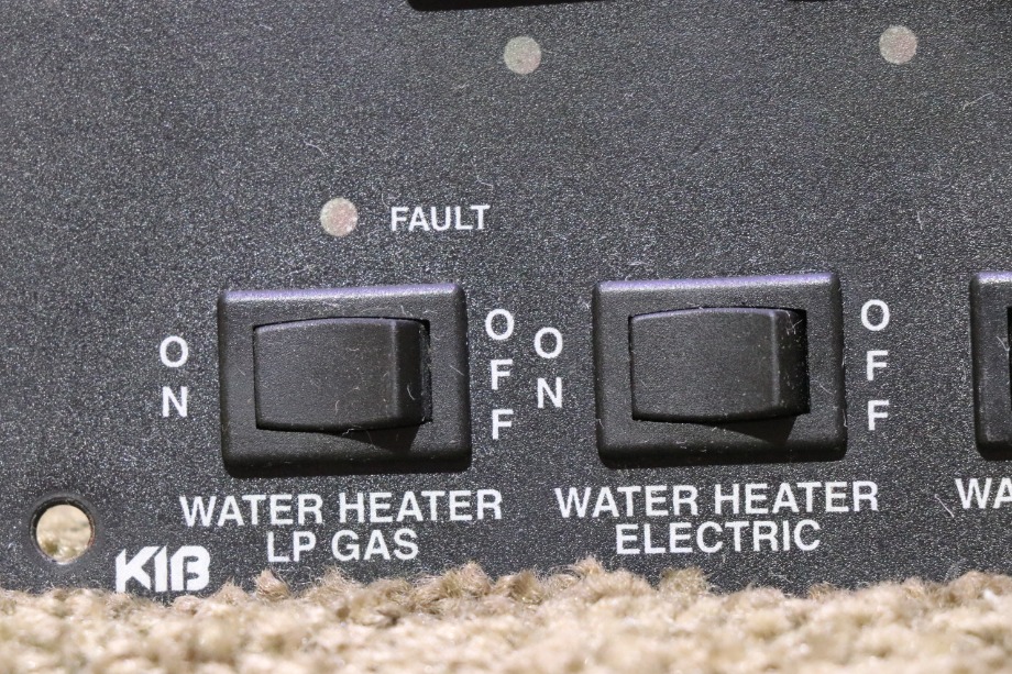USED RV F91-0600 KIB BATTERY / WATER SWITCH PANEL FOR SALE RV Components 