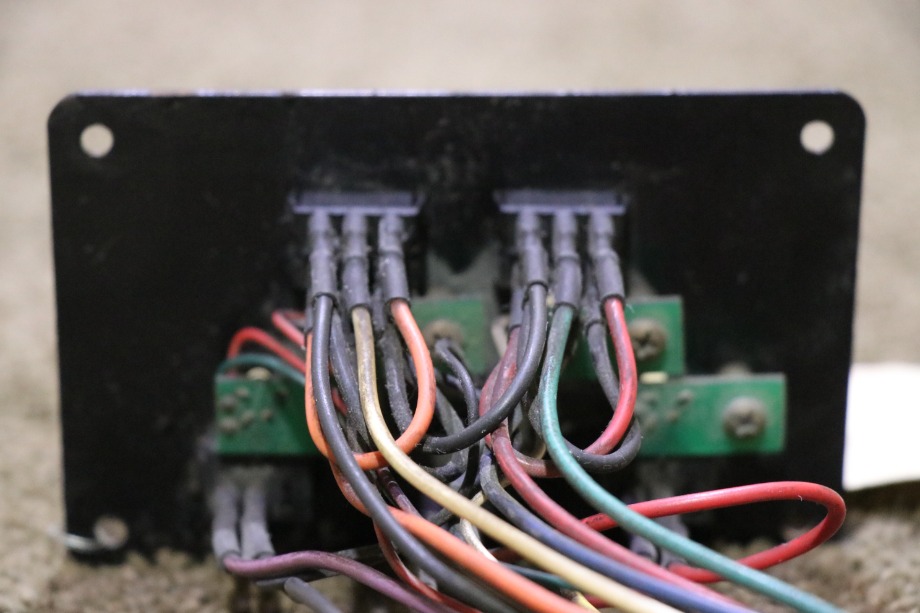 USED MOTORHOME KIB F91-0600 BATTERY & WATER SWITCH PANEL FOR SALE RV Components 