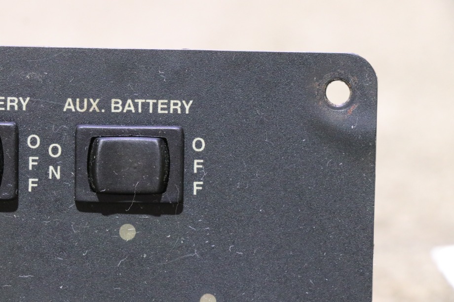USED MOTORHOME KIB F91-0600 BATTERY & WATER SWITCH PANEL FOR SALE RV Components 