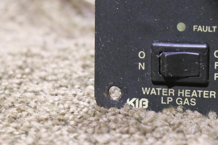 USED MOTORHOME KIB F91-0600 BATTERY & WATER SWITCH PANEL FOR SALE RV Components 