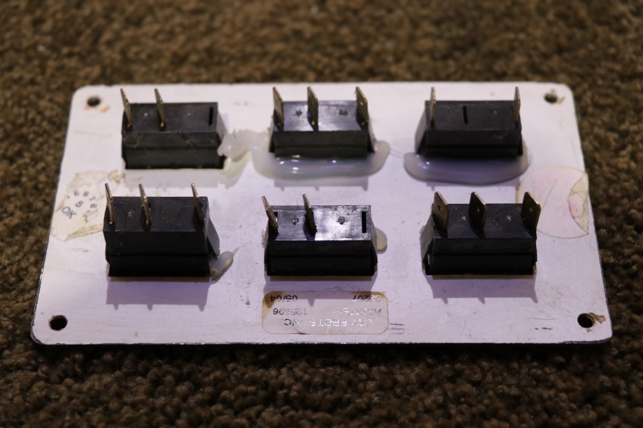 USED RV/MOTORHOME JRV PRODUCTS SWITCH PANEL A3227BL FOR SALE RV Components 