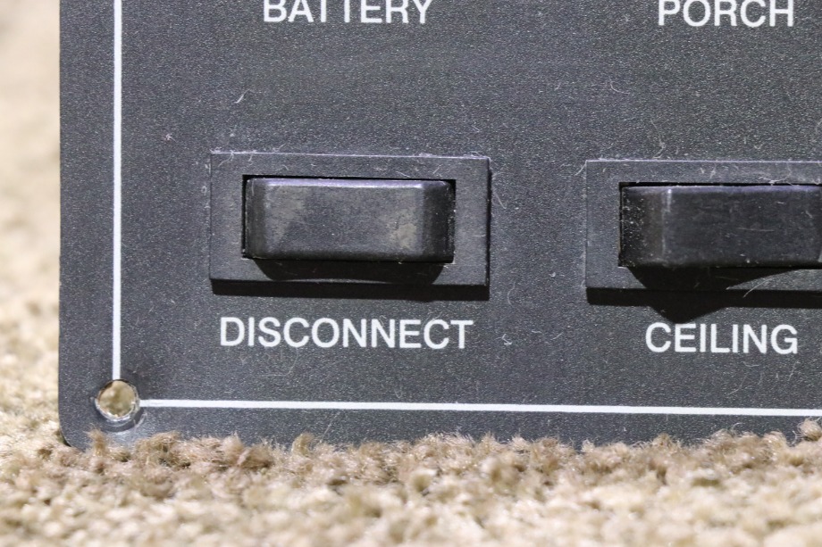 USED RV/MOTORHOME JRV PRODUCTS SWITCH PANEL A3227BL FOR SALE RV Components 