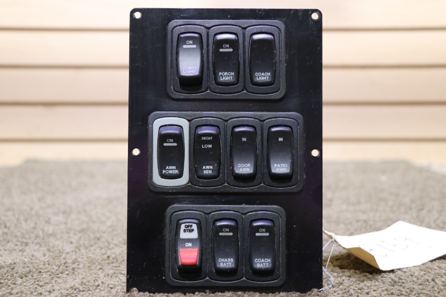 USED 10 SWITCH PANEL RV PARTS FOR SALE RV Components 