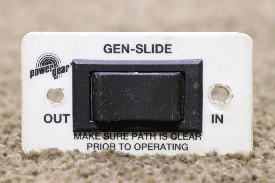USED RV POWER GEAR GEN SLIDE SWITCH PANEL FOR SALE RV Components 