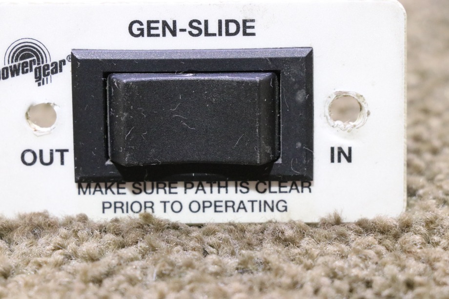 USED RV POWER GEAR GEN SLIDE SWITCH PANEL FOR SALE RV Components 