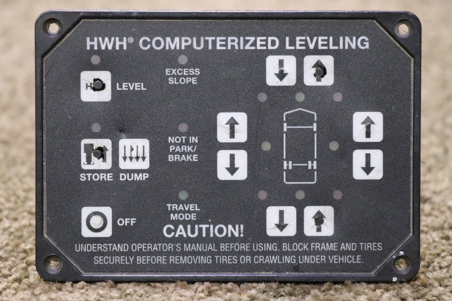 USED HWH AP25650 COMPUTERIZED LEVELING TOUCH PAD MOTORHOME PARTS FOR SALE RV Components 